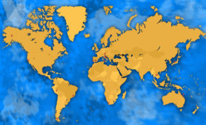 mappa giro del mondo