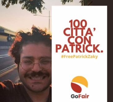 "100 città con Patrick"