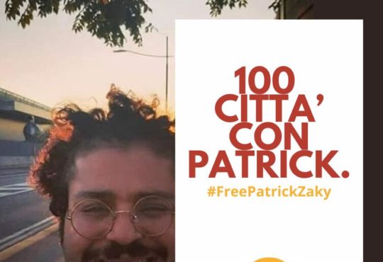 "100 città con Patrick"