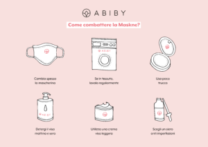 skincare e mascherina
