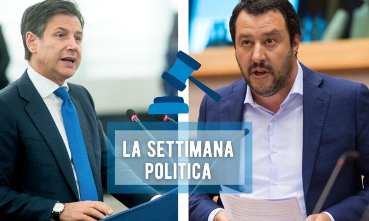 la settimana politica conte